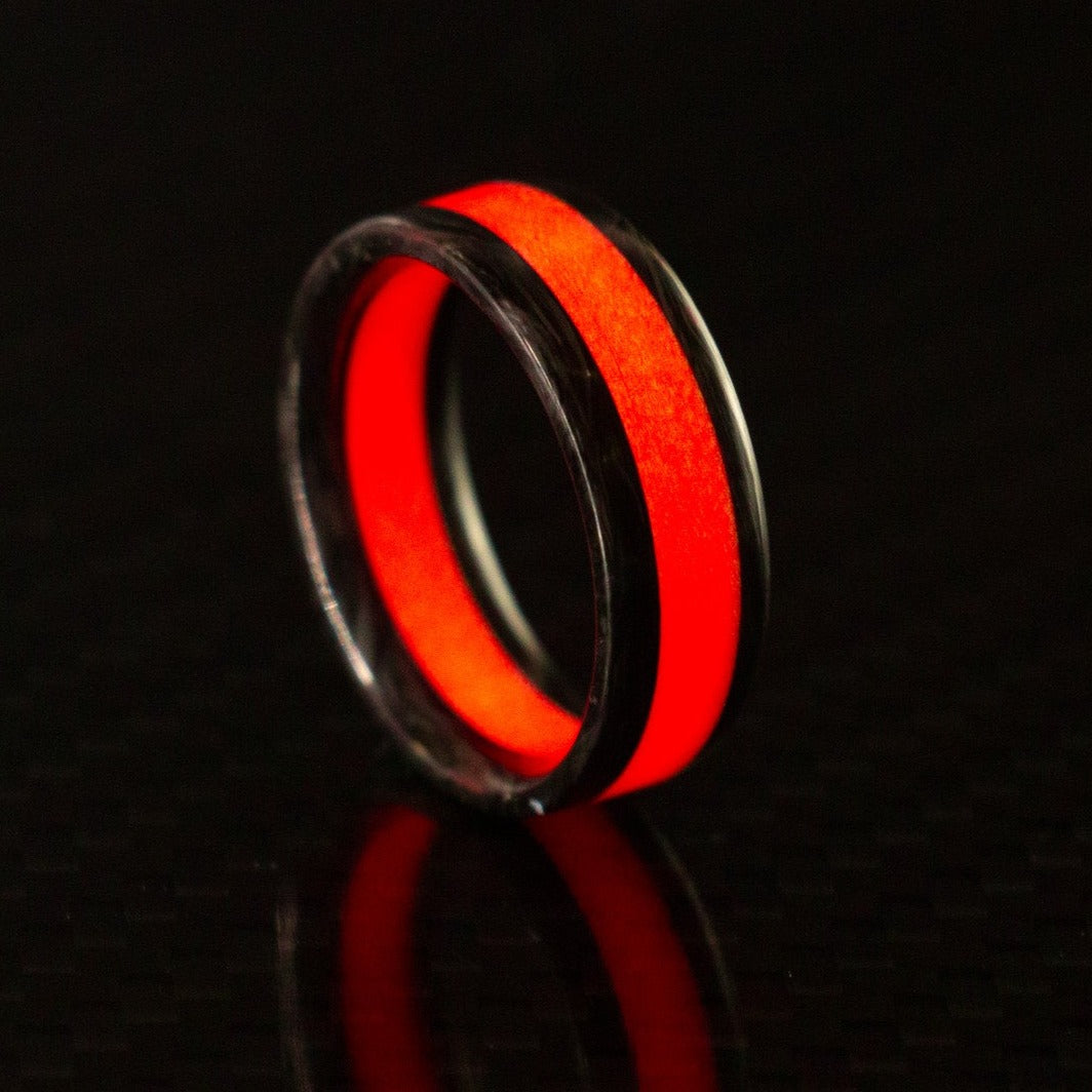 American Racer Rings Fire Red Apex Luminescent Racer – Apex Bands