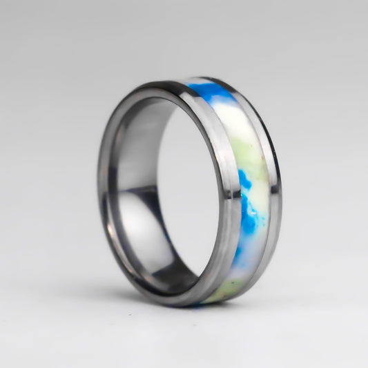 The Central Park - Tungsten Glow Ring