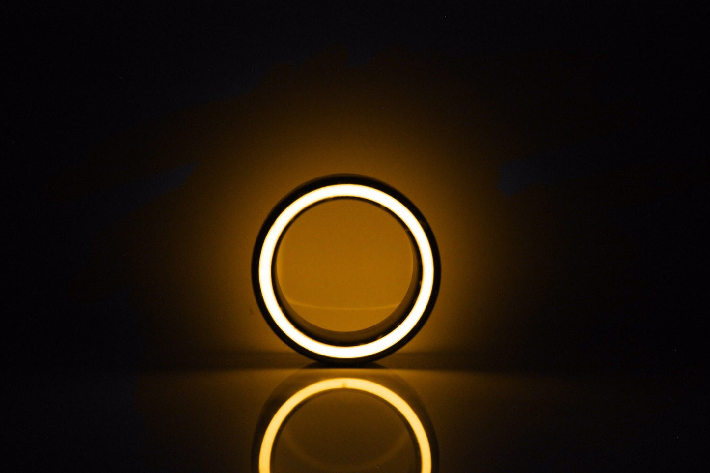 The Oreo - Carbon Fiber Side Glow Ring