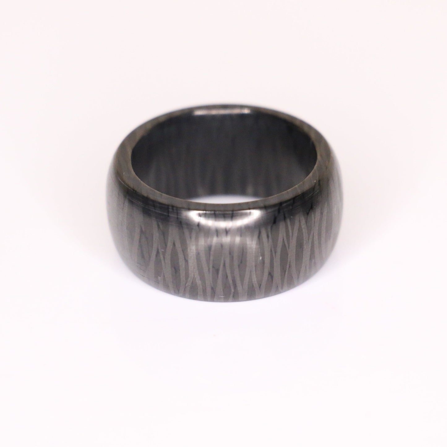 The Black Barrel - Custom Carbon Fiber Ring